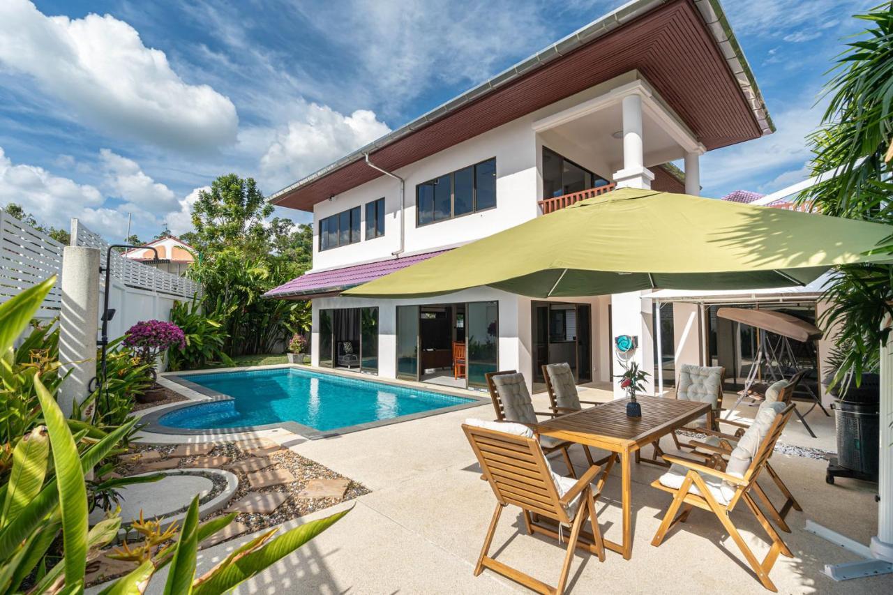 Villa Amaya, 2 Story Tropical Oasis With Green Hills View & Pool, Камала-Біч Екстер'єр фото